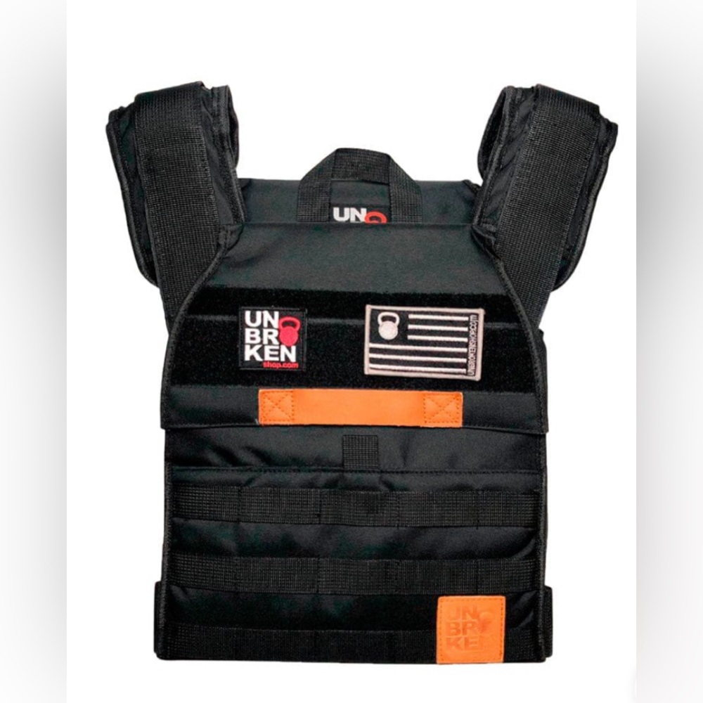 Unbroken CrossFit weighted vest (weighted plates not included)